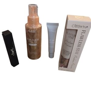 Beauty Creations Shimmer & Poreless Primer Bundle  Set 4 Products NRW
